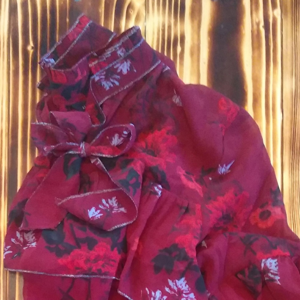 Lucky Brand Ruffled Blouse - Picture 3 of 4